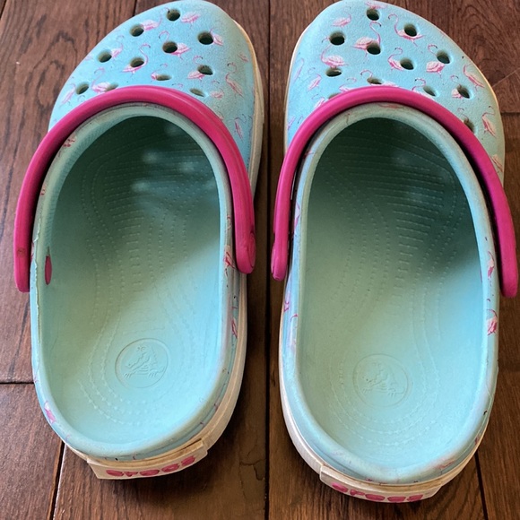 Crocs clogs flamingo size J 2 - Picture 5 of 12